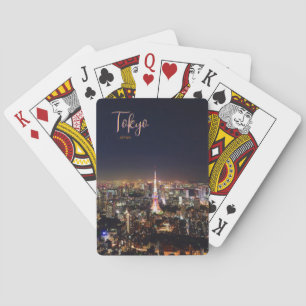 Tokyo Japan Landschaftlich Plalingkarten Geschenk  Spielkarten