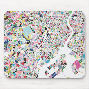 Tokyo Japan Map Mousepad