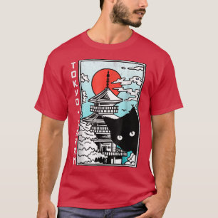 Tokyo Japan Shirt Niedlich Kawaii Japanische Tempe