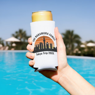 Tokyo Japan Sunset Custom Vacation Souvenir Selters Dosenkühler