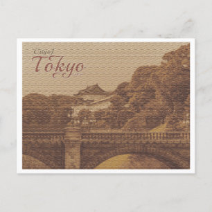 TOKYO JAPAN VINTAGE POSTKARTE