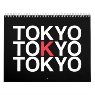 TOKYO japanische Flagge Kalender