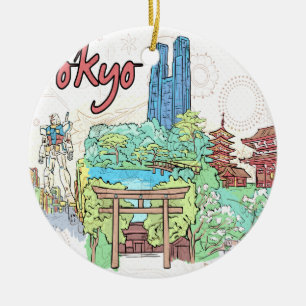 Tokyo Keramikornament