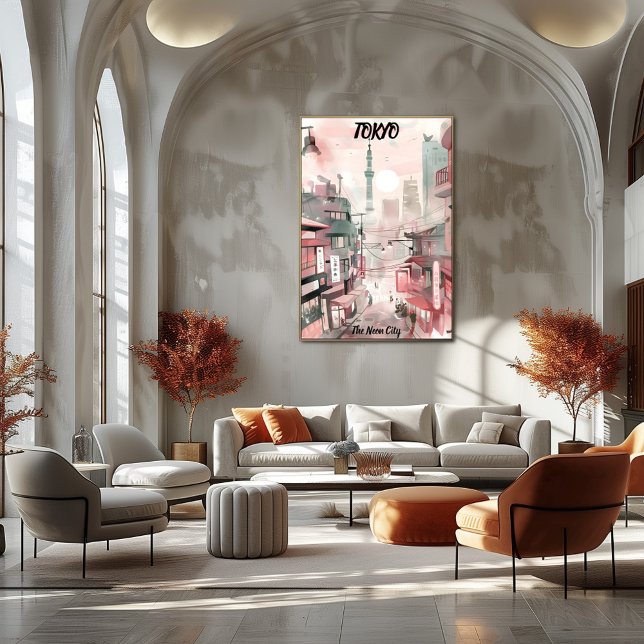 Tokyo: La Ciudad de Neón Poster (Von Creator hochgeladen)