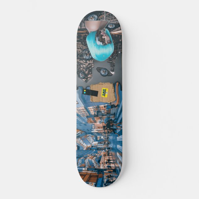 Tokyo LA Wirklich aggressives RAW-Deck Skateboard (Vorderseite)