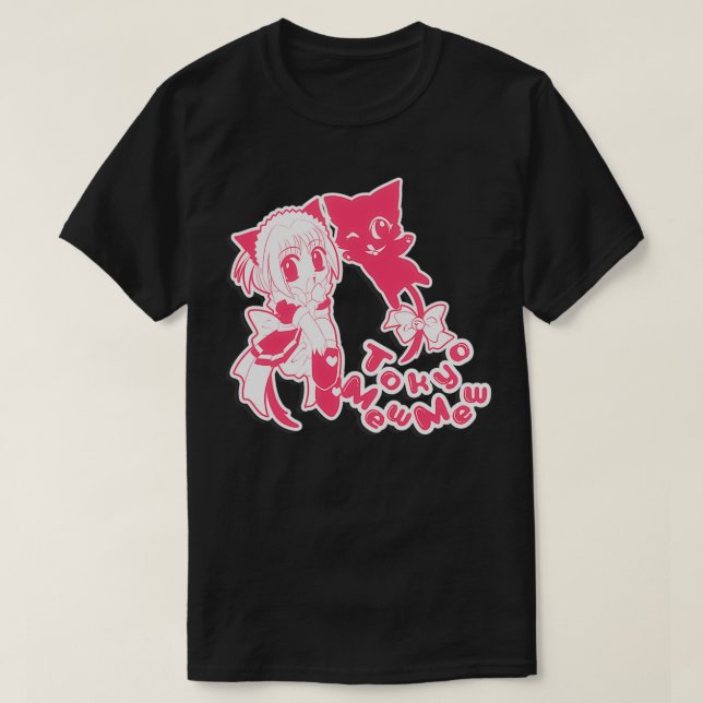 Tokyo Mew Mew Furoku Stil T-Shirt (Design vorne)