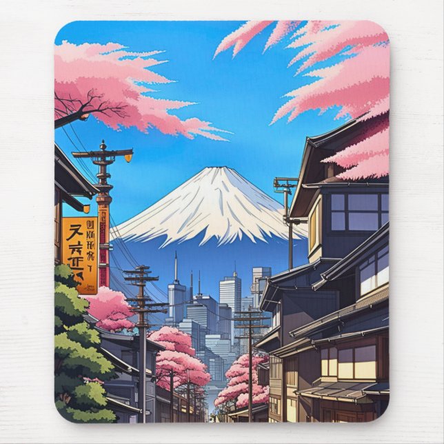 Tokyo Mt Fuji Mousepad (Vorne)