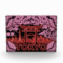 Tokyo Neon Design Foto Block 