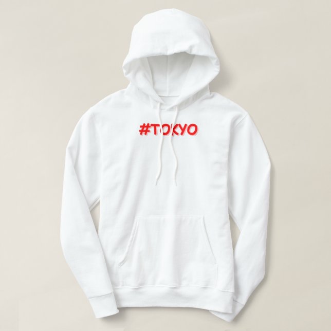 "#Tokyo" Niedliches Design. Jetzt kaufen Hoodie (Design vorne)