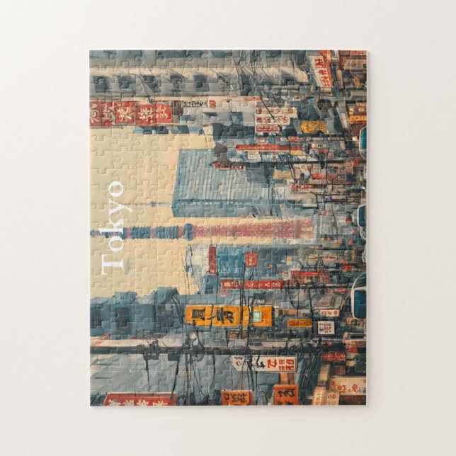 Tokyo Postcard (4) Puzzle (Vertikal)