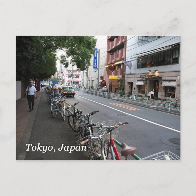Tokyo Postkarte (Vorderseite)
