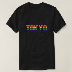 "Tokyo Pride T - Shirt   Gay Rainbow Flag