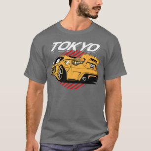 Tokyo Rennwagen Japan Street Racing Premium Retro T-Shirt
