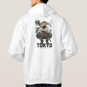 Tokyo Ronin Samurai Japanischer Krieger Vintage St Hoodie