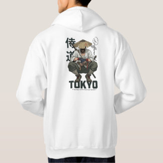 Tokyo Ronin Samurai Japanischer Krieger Vintage St Hoodie