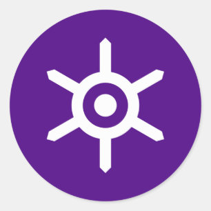 Tokyo Runder Aufkleber