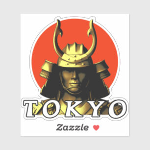 Tokyo Samurai Japan Aufkleber