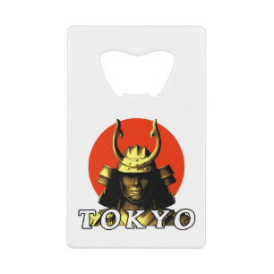 Tokyo Samurai Japan Bottle Opener Kreditkarten Flaschenöffner