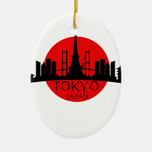 Tokyo-Sehenswürdigkeit Keramikornament