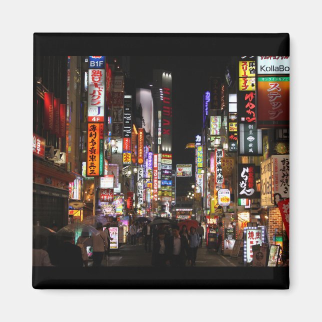 Tokyo Shinjuku Neons by Night Magnet (Vorne)