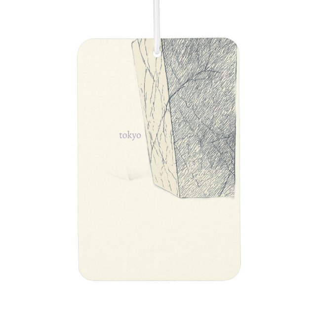 TOKYO　SHINJYUKU　iPhone / iPad ケース Autolufterfrischer (Vorderseite)