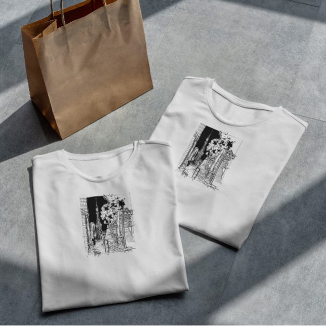Tokyo Sketch T-Shirt (Von Creator hochgeladen)
