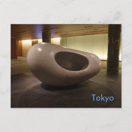 Tokyo-Skulptur Postkarte