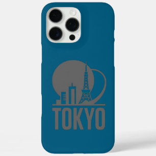 Tokyo Skyline Circle Design iPhone 16 Pro Max Hülle