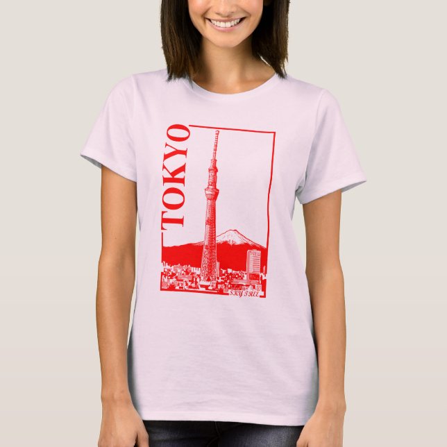Tokyo - SkyTree T-Shirt (Vorderseite)