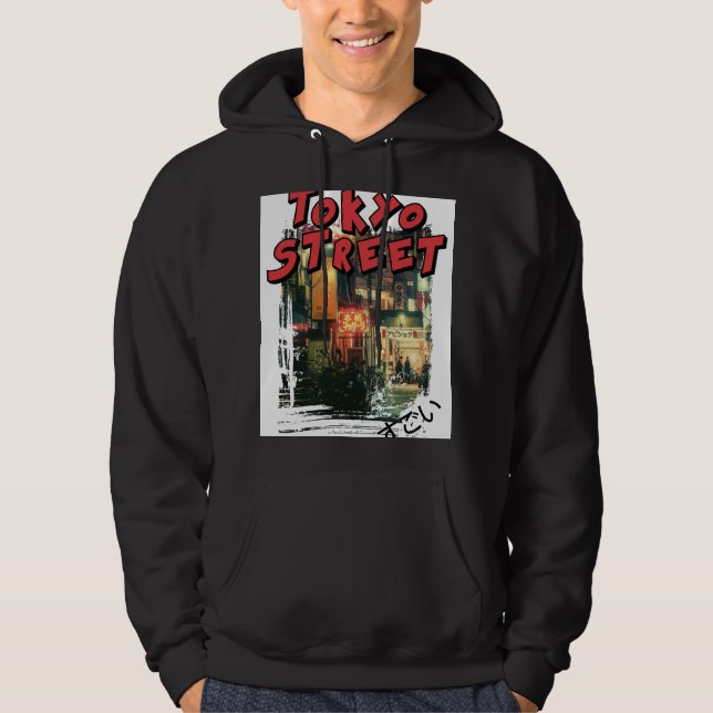 Tokyo street hoodie (Vorderseite)