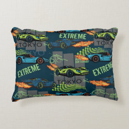 Tokyo Street Racing Pattern Dekokissen