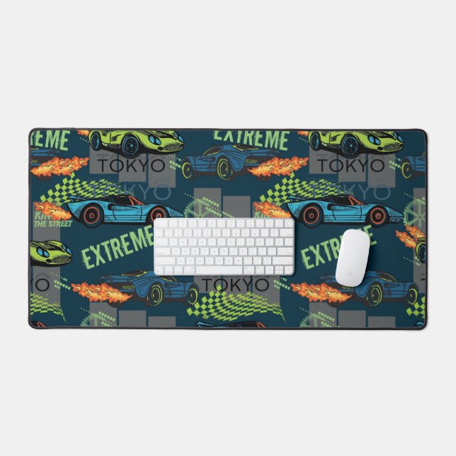  Tokyo Street Racing Pattern Schreibtischunterlage (Tastatur & Maus)