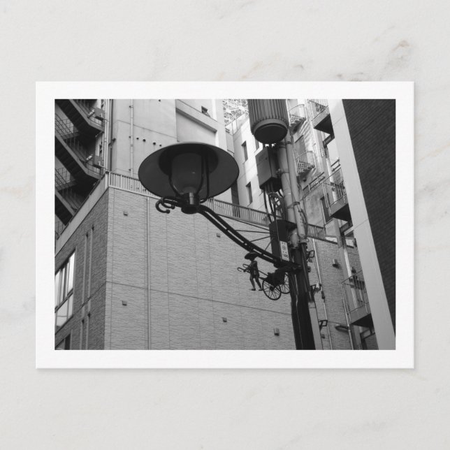 Tokyo Streetlights: Akasaka Postkarte (Vorderseite)