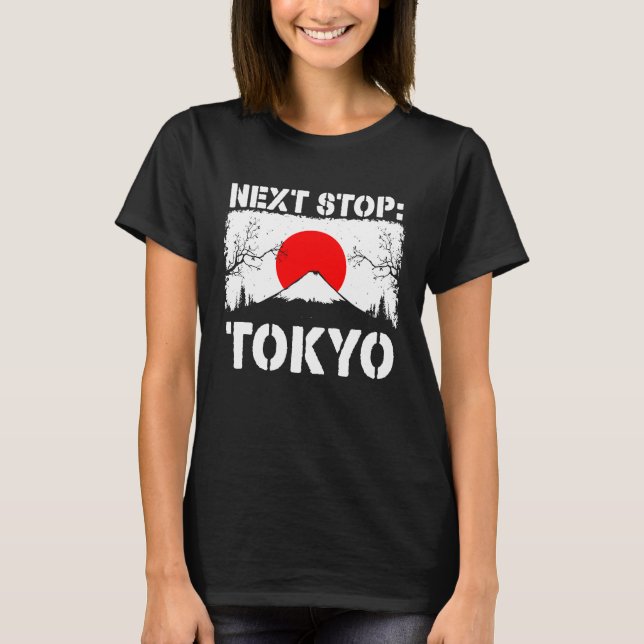 Tokyo Summer Vacation Trip Next Stop Vacay Vibes S T-Shirt (Vorderseite)