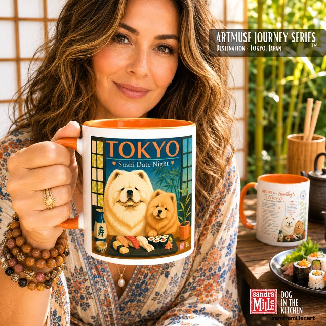TOKYO SUSHI DATE NIGHT  Art Muse  -Chow Tasse (Von Creator hochgeladen)