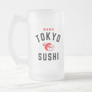 Tokyo Sushi Mattglas Bierglas