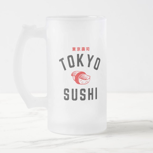 Tokyo Sushi Mattglas Bierglas (Links)