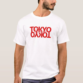 TOKYO. T-SHIRT MIT TEXTDRUCK