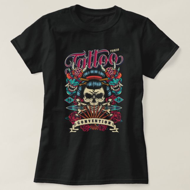 Tokyo Tattoo Convention 2020 T - Shirt (Design vorne)