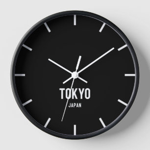 Tokyo Time Zone Newsroom Wall Clock Uhr