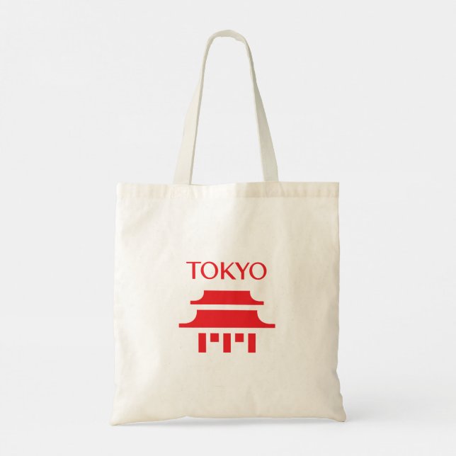 Tokyo Tote Bag Tragetasche (Rückseite)