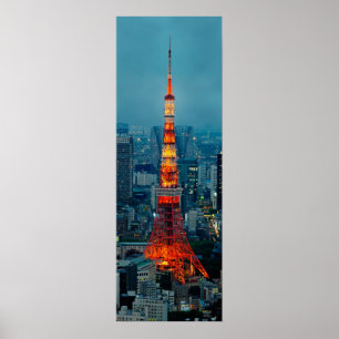 Tokyo Tower by Night: Poster