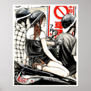 Tokyo Traffic Poster