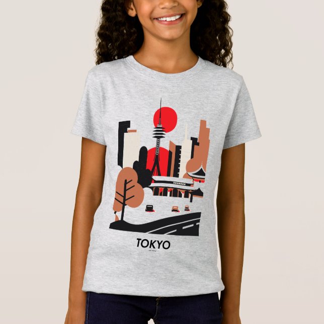 Tokyo Travel T-Shirt (Vorderseite)