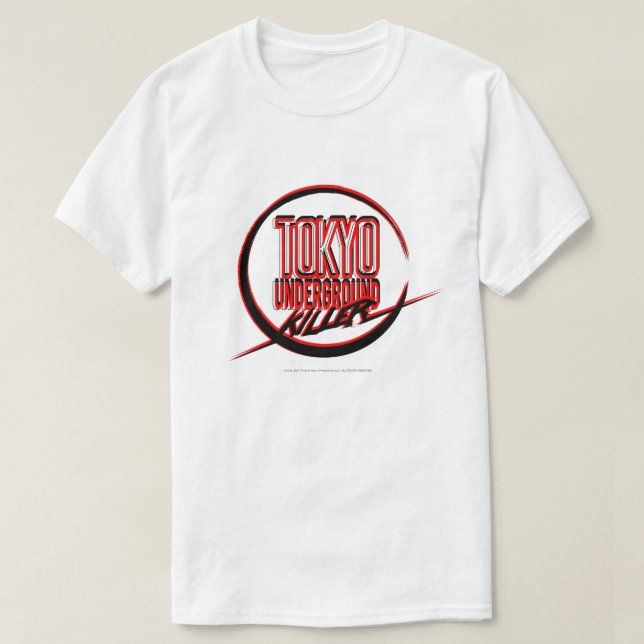Tokyo Underground Killer：Logo T-shirt White (Design vorne)