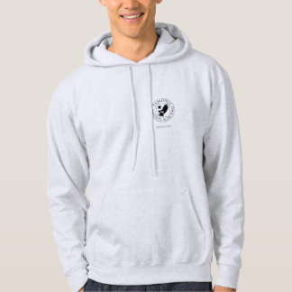 ToL Schild (2) auf Asche Hoodie