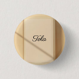 Tola Modern Name Button – Personalized Wall Print