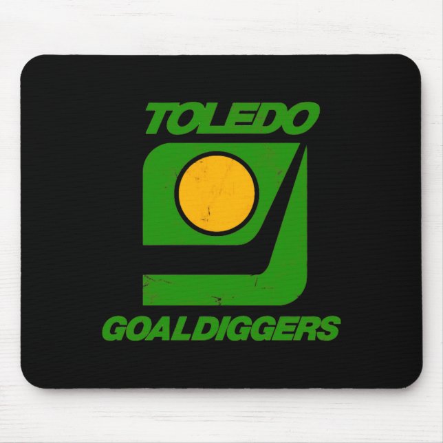 Toledo Goaldiggers 70s80s Hockey Team  Mousepad (Vorne)