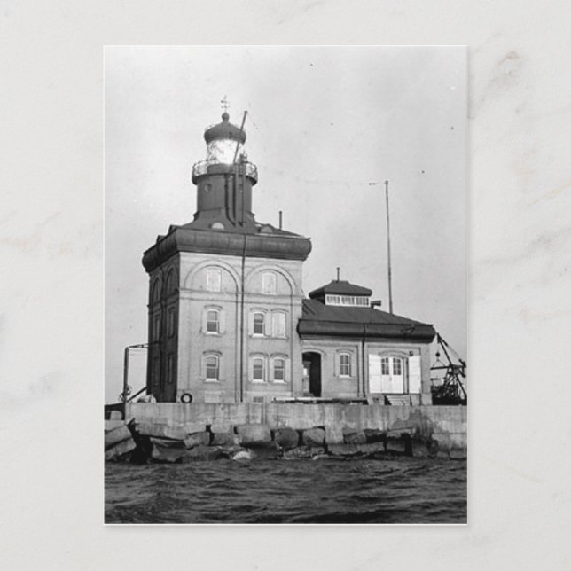Toledo Harbor Lighthouse Postkarte (Vorderseite)