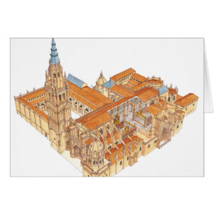 Toledo-Kathedrale. Spanien